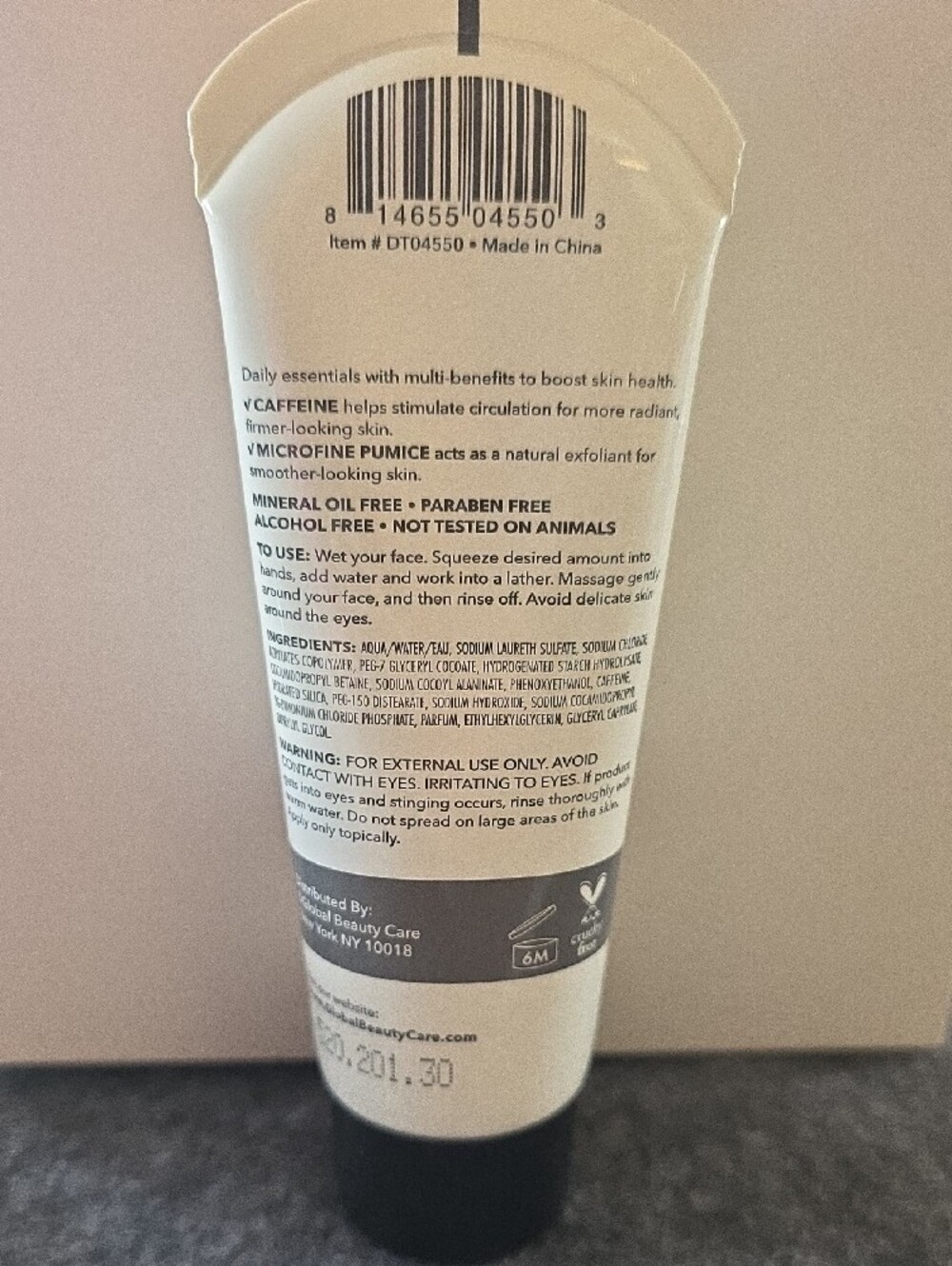 GlobalBeautyCare Power Face Wash - White - Picture 4 of 6